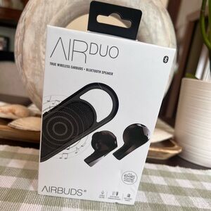 Air Duo Air Buds & Bluetooth Speaker